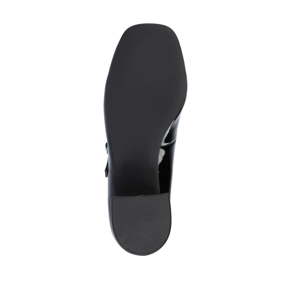 JOURNEE OKENNA MARY JANE PUMP HEELS IN BLACK PATENT US 7 … - Picture 8 of 16